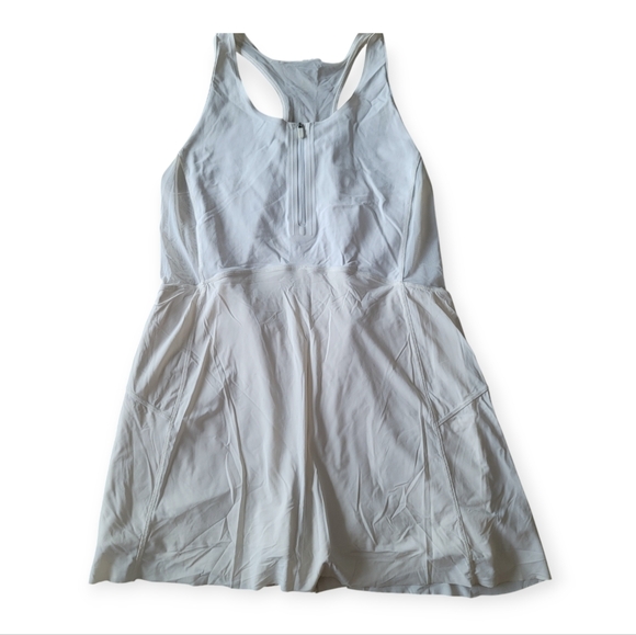 Lululemon Final Lap Dress White Athletic Workout Wear - Picture 2 of 13